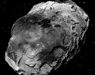 Asteroids 3D game screenshot