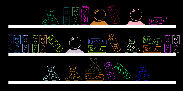 Cover image for Magic Bookshelf