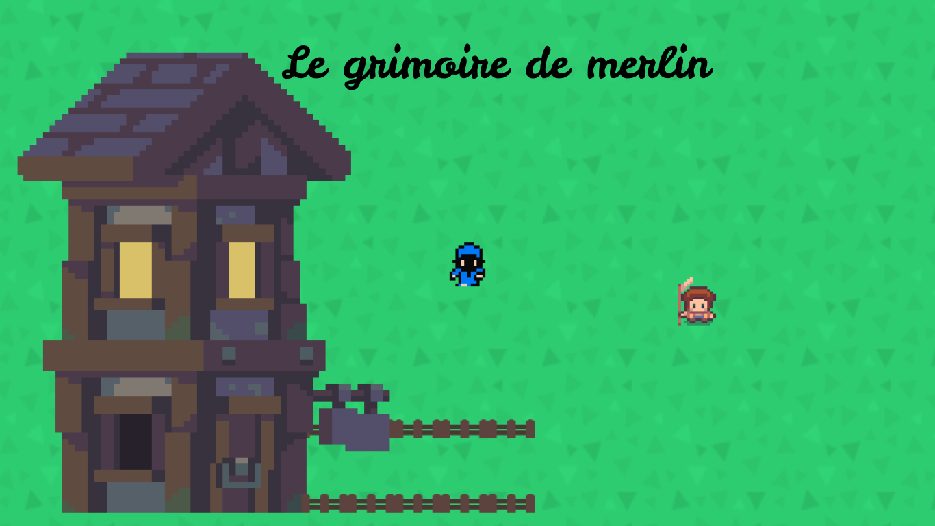 Cover image for Le grimoire de merlin