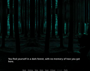 PROVIDENCE: Hunted In The Forest (Fear & Love Game Jam) game screenshot