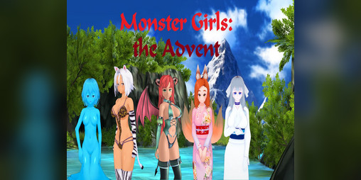 Cover image for Monster Girls: the Advent
