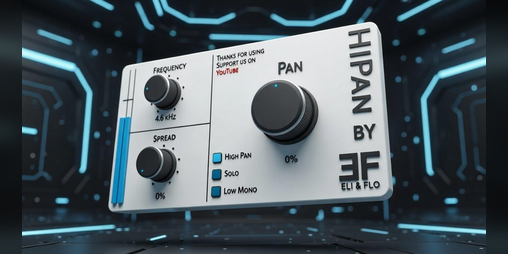 Cover image for HiPan – Free Band-Split Panning Plugin (VST3 & AU)