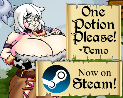 Cover art for One Potion Please! by CoderGuy111 — adult visual novel