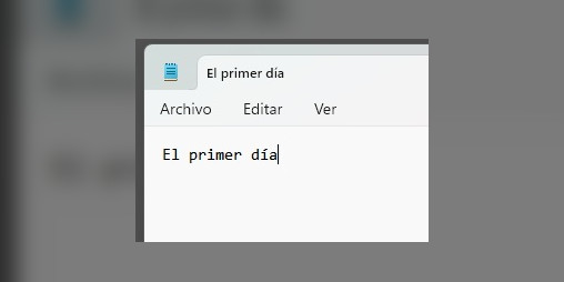 Cover image for El primer día