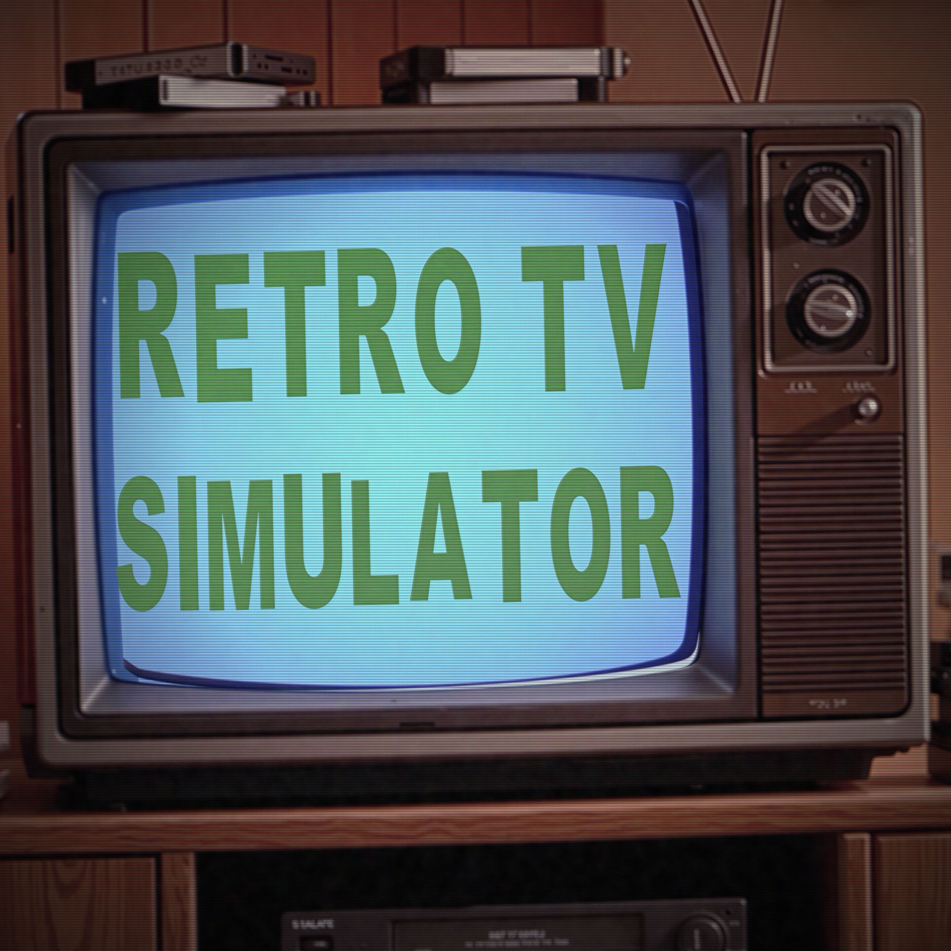 Teleblue Simulator Retro TV Simulator (Windows) by Everly Heights Productions