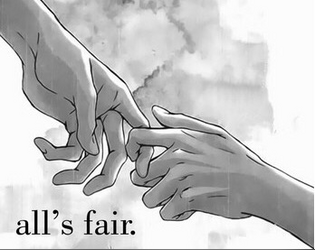 all's fair.   - a two-player rpg about love in a time of war. 