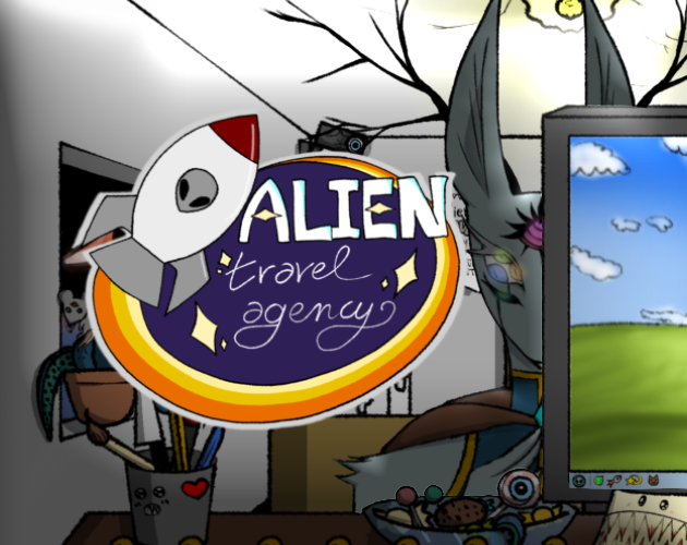Cover image for Alien Travel Agency