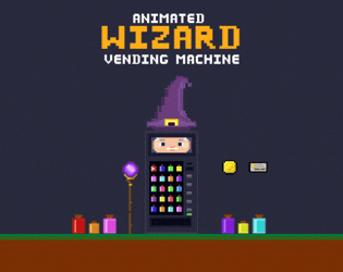 Wizard Machine Wizard Vending Machine by Pixless