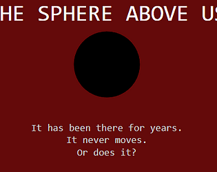 The Sphere Above Us game screenshot
