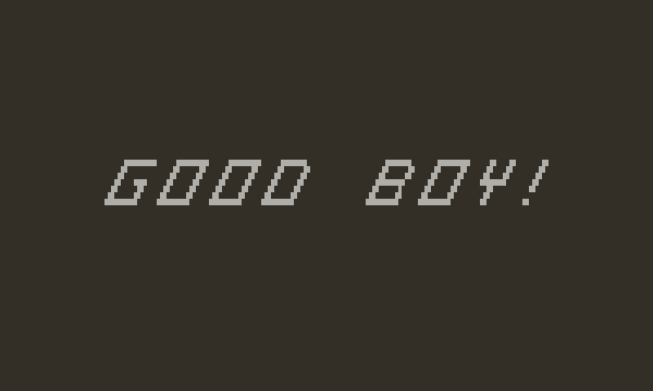 Good Boy!