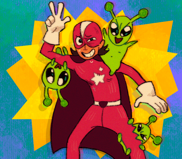 Cover image for Rookie Will Fight the Space Invaders!!