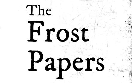 Cover image for The Frost Papers - Ten Games to Play in the Dark