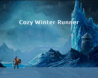 Cozy Winter Runner game screenshot