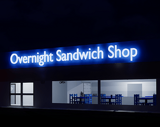 Overnight Sandwich Shop game screenshot