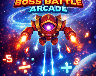 Number Quest: Boss Battle Arcade game screenshot