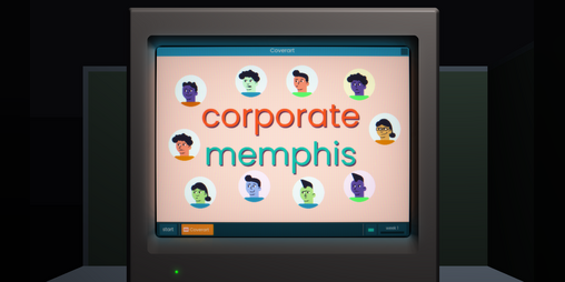 Cover image for corporate memphis