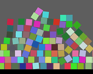 Block Stacking Test game screenshot