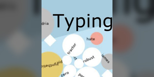 Cover image for Typing