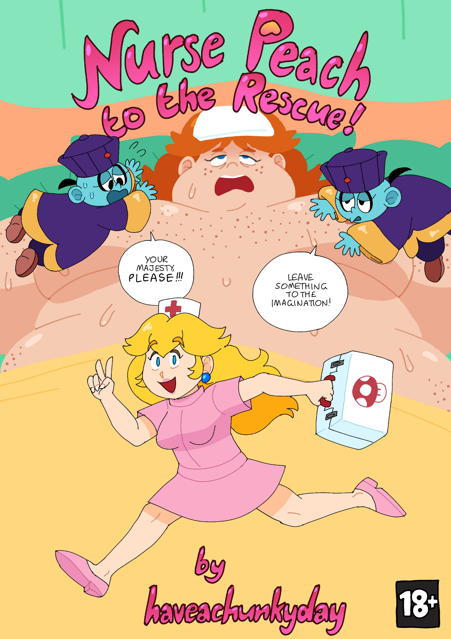 Cover image for Nurse Peach to the Rescue!