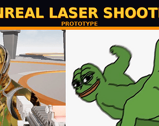 Unreal Laser Shooter Prototype game screenshot