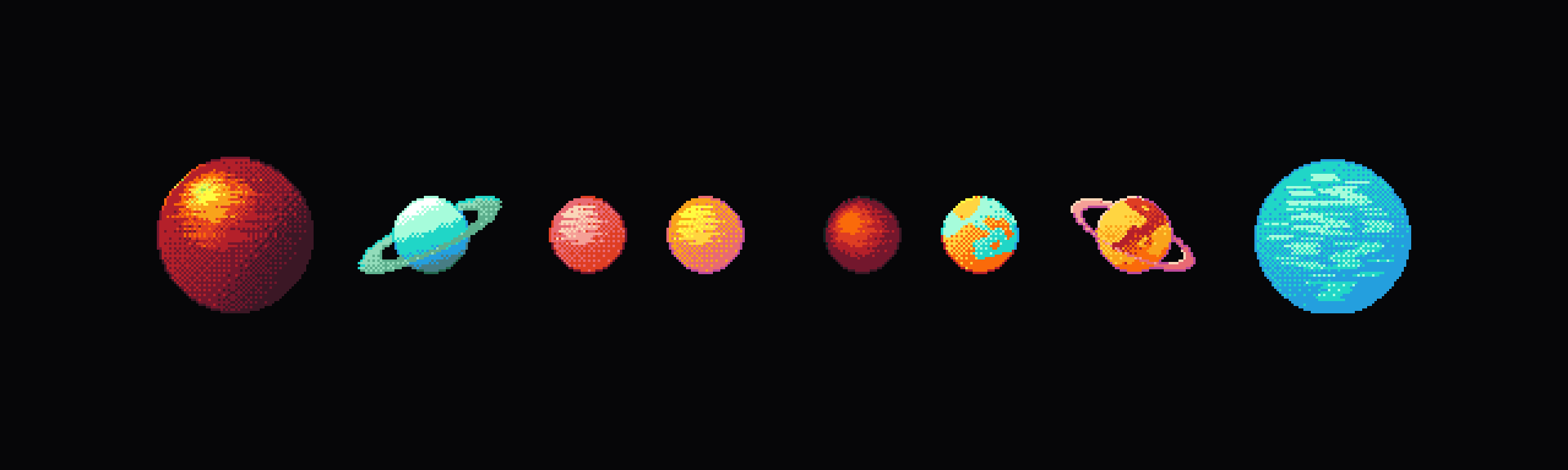 Pixel Planets