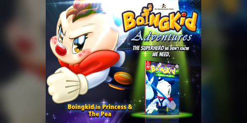 Cover image for Boingkid™ in Princess and The Pea