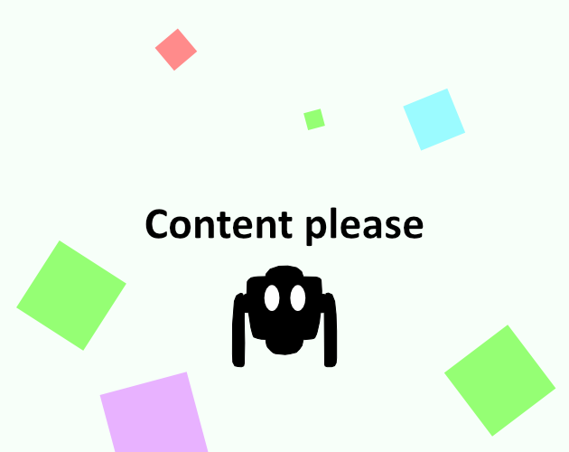 Content please
