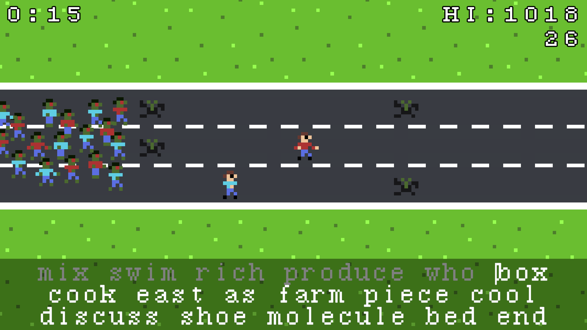 Typocalypse Introducing Typocalypse - An endless runner where your typing speed is ...