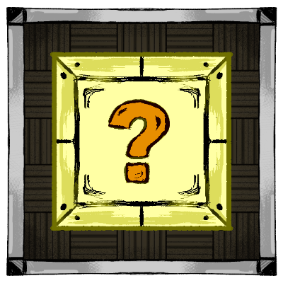 Wandering A mystery box in a room.