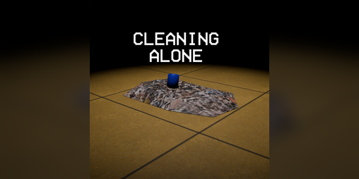 Cover image for cleaning alone the game