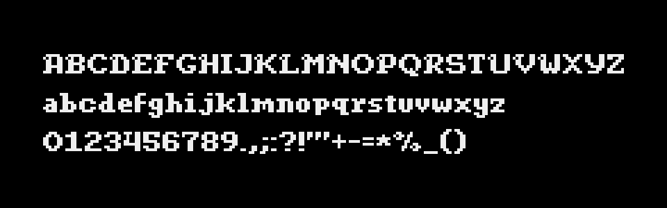 Pixel Font - EMPIRE