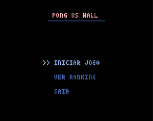 Pong Vs Wall game screenshot