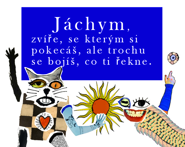 Cover image for Jáchym, zvíře, se kterým si pokecáš, ale trochu se bojíš, co ti řekne.