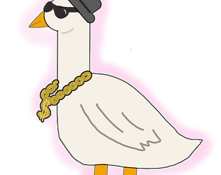 Gangster Goose: A quantum journey of good and evil