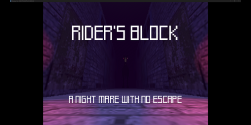 Cover image for Rider's Block