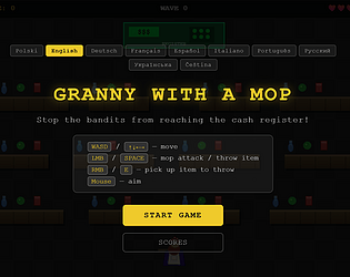 Granny with a Mop game screenshot