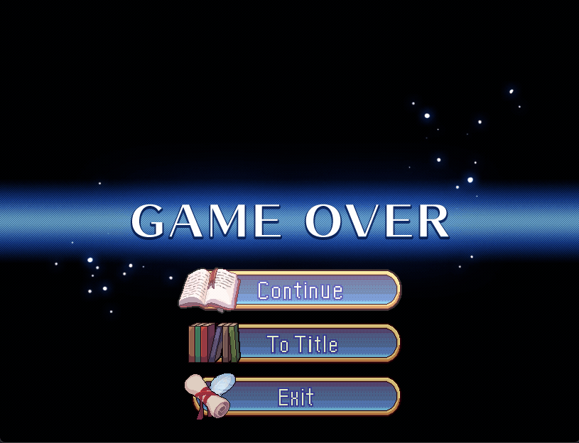 [CGMZ] Game Over for RPG Maker MZ by Casper Gaming