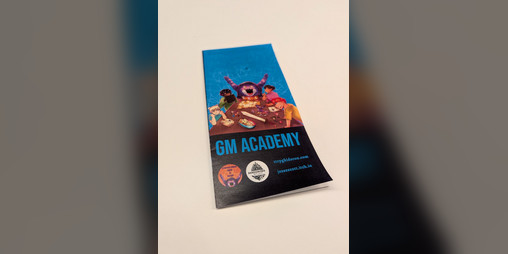 Cover image for GM Academy pamphlet