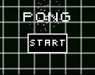 Retro Pong game screenshot