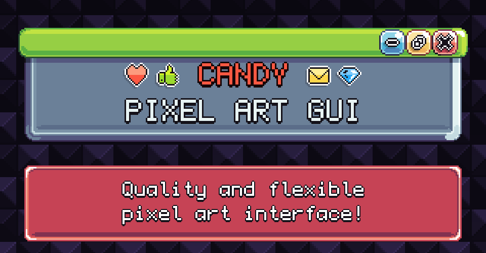 Candy Pixel Art GUI