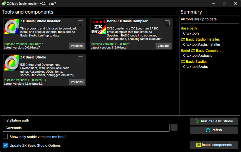 Back to work! - ZX Spectrum Next Database by Leonis