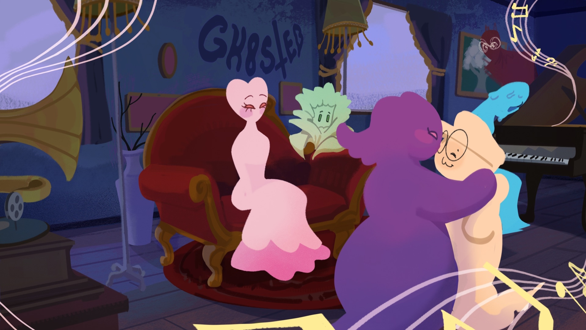 GHOSTED: A Dating Sim