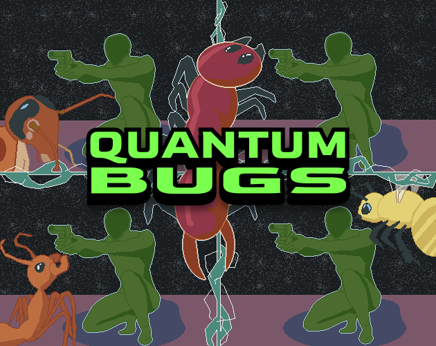 Quantum Turtle Quantum Bugs by Ciber_Turtle, HappyGamer500, Squirrel_s, IceIcePenguin27