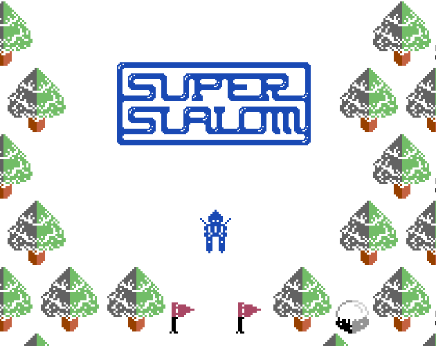 Cover image for Super Slalom + Editor (C64)