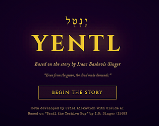 Yentl-The Yeshiva Boy Adventure game screenshot
