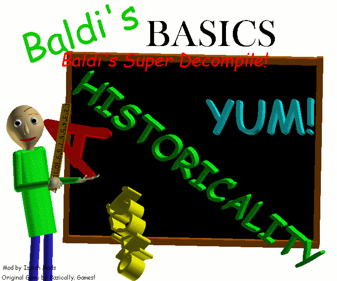 Cover image for Baldi's Basics: Baldi's Super (Not So Special) Decompile!