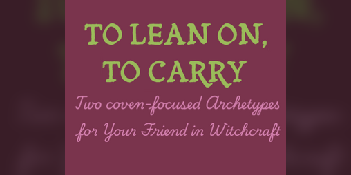 Cover image for To Lean On, to Carry