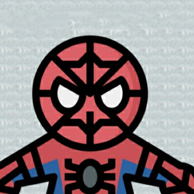Spider and skull