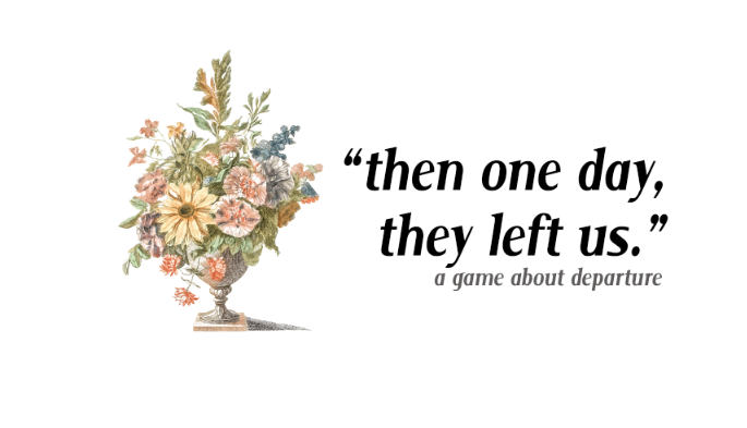 Cover image for then one day, they left us