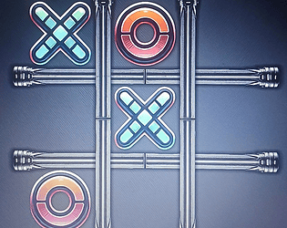 Metalic tic tac toe